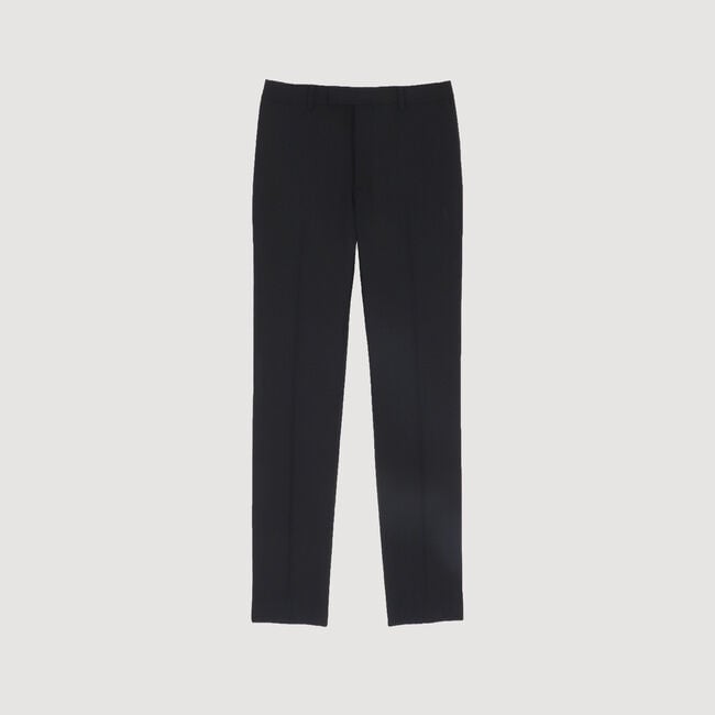 Pantalón de traje de lana