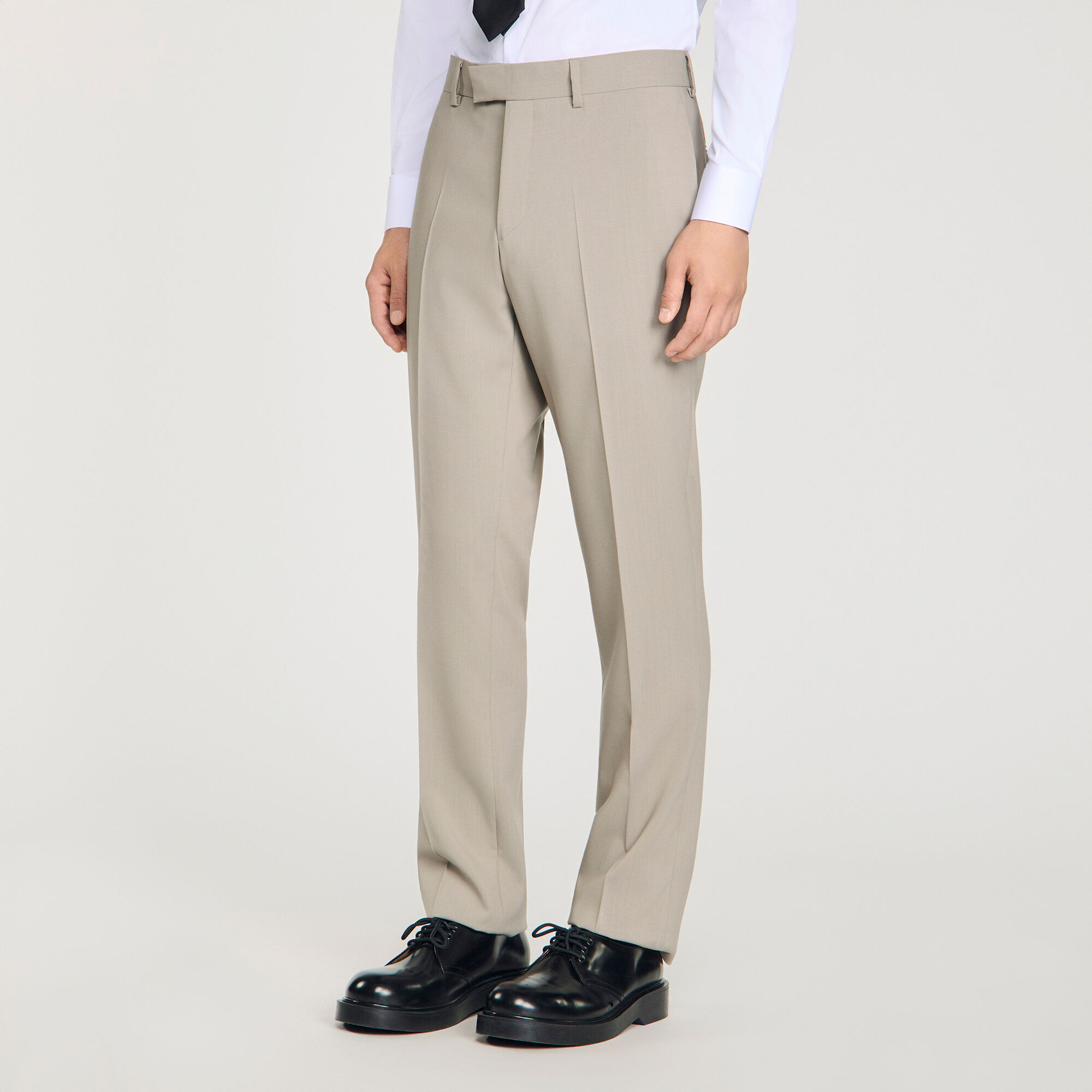 Pantal&oacute;n de traje de lana