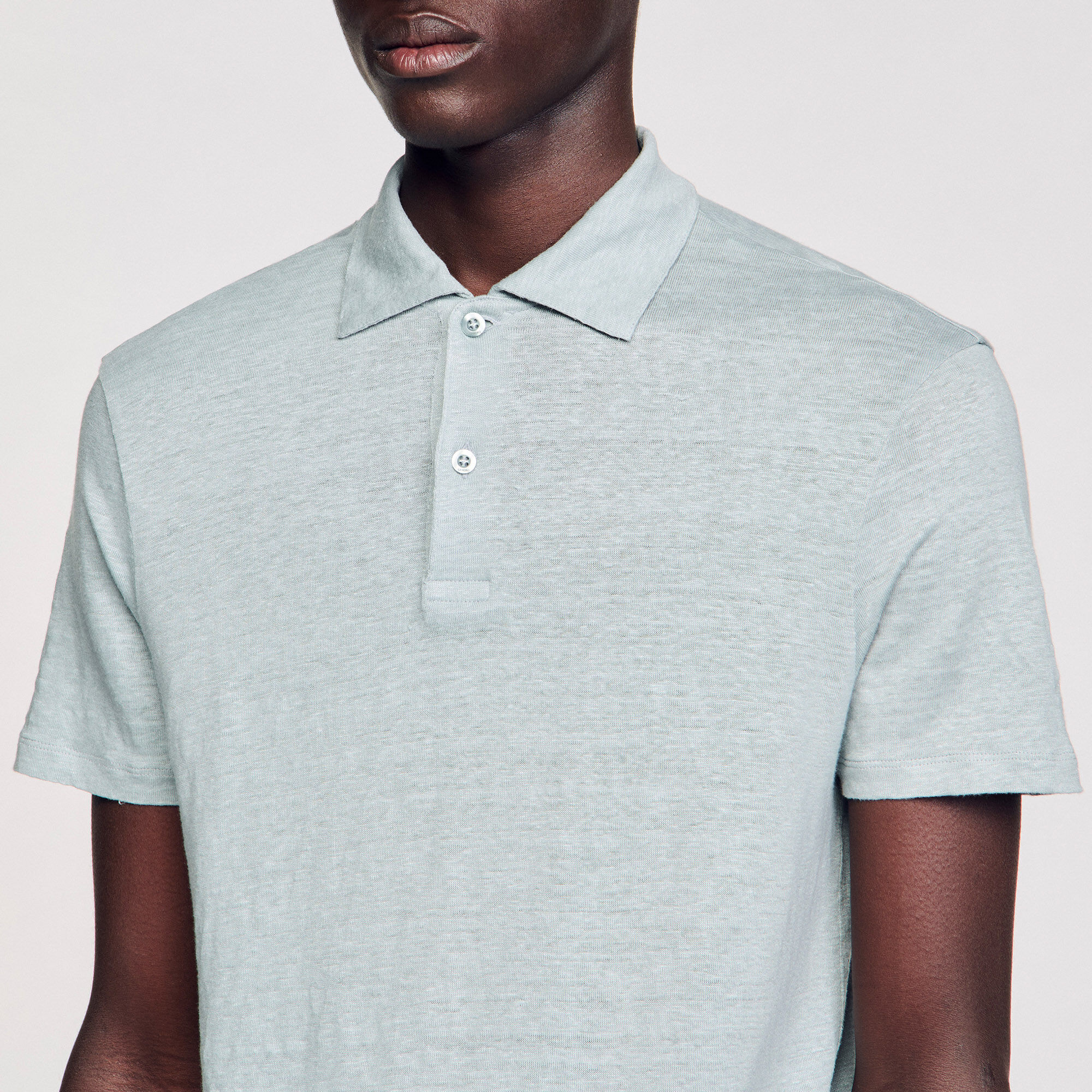 Polo de lino