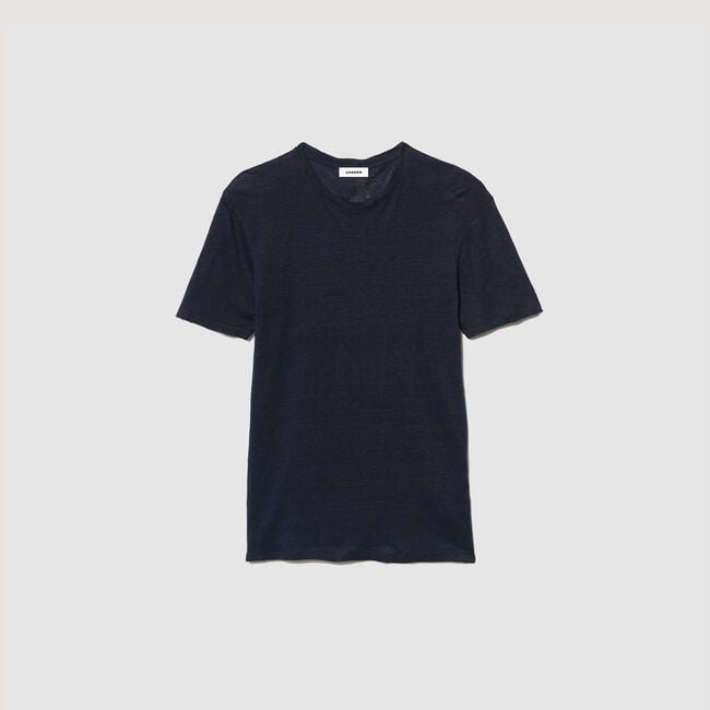 Camiseta de lino certificado