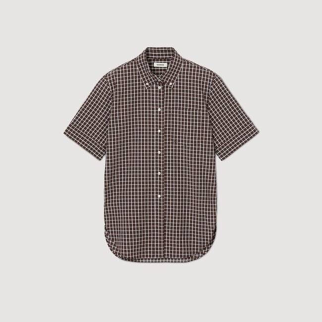 Camisa oversize a cuadros