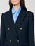 Chaqueta de rayas finas