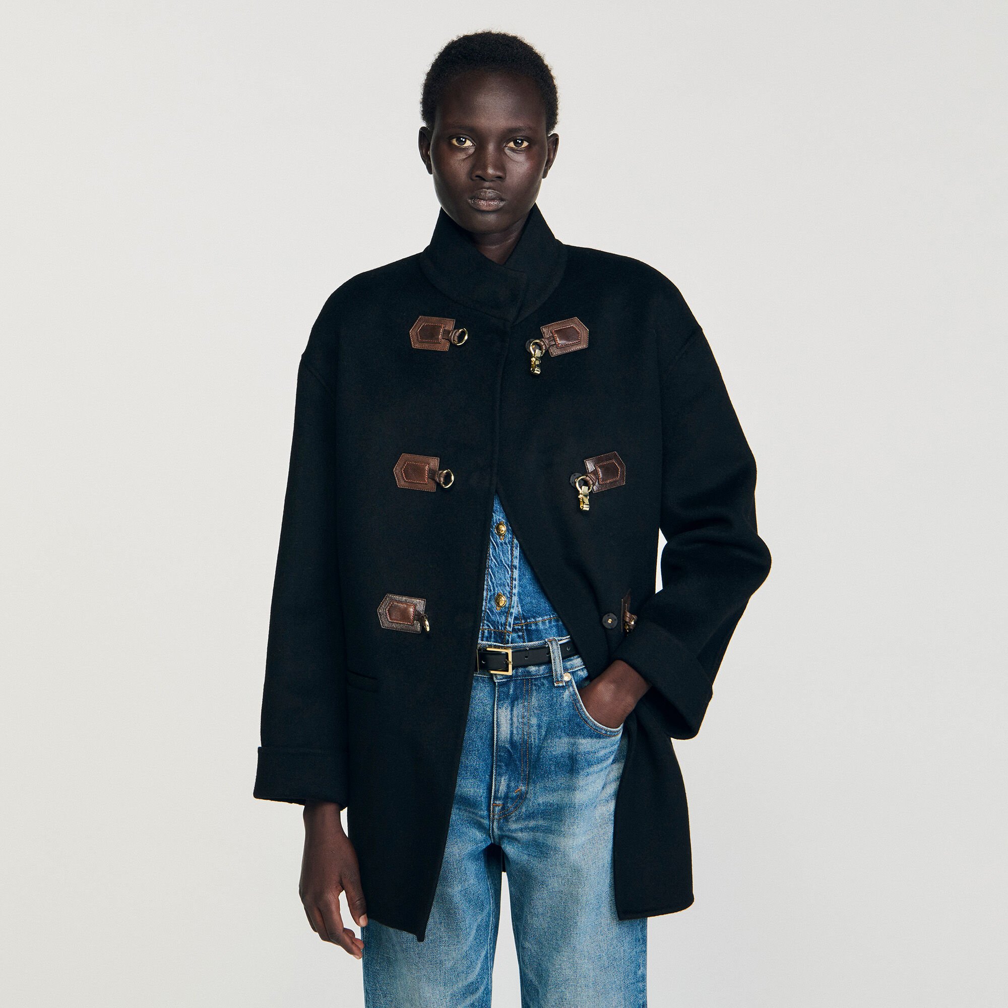 Abrigo caban oversize