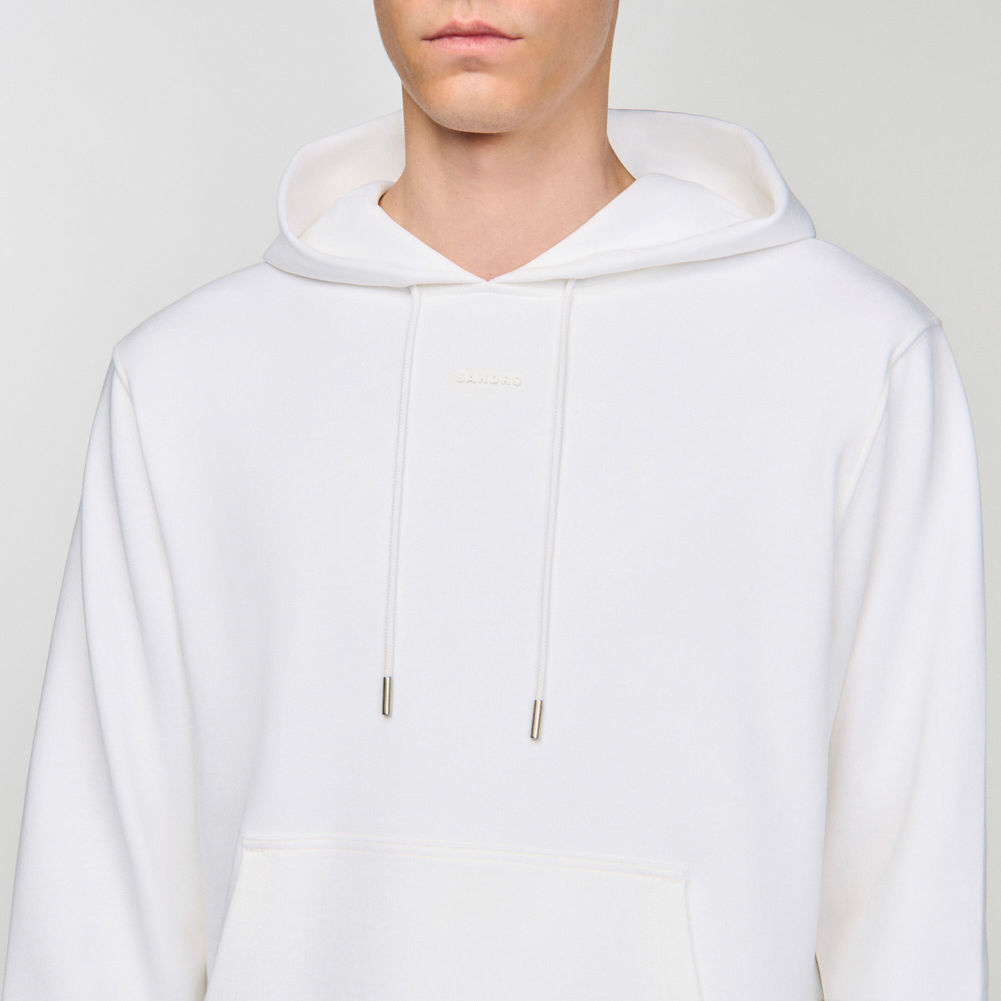 Sudadera con capucha y logo