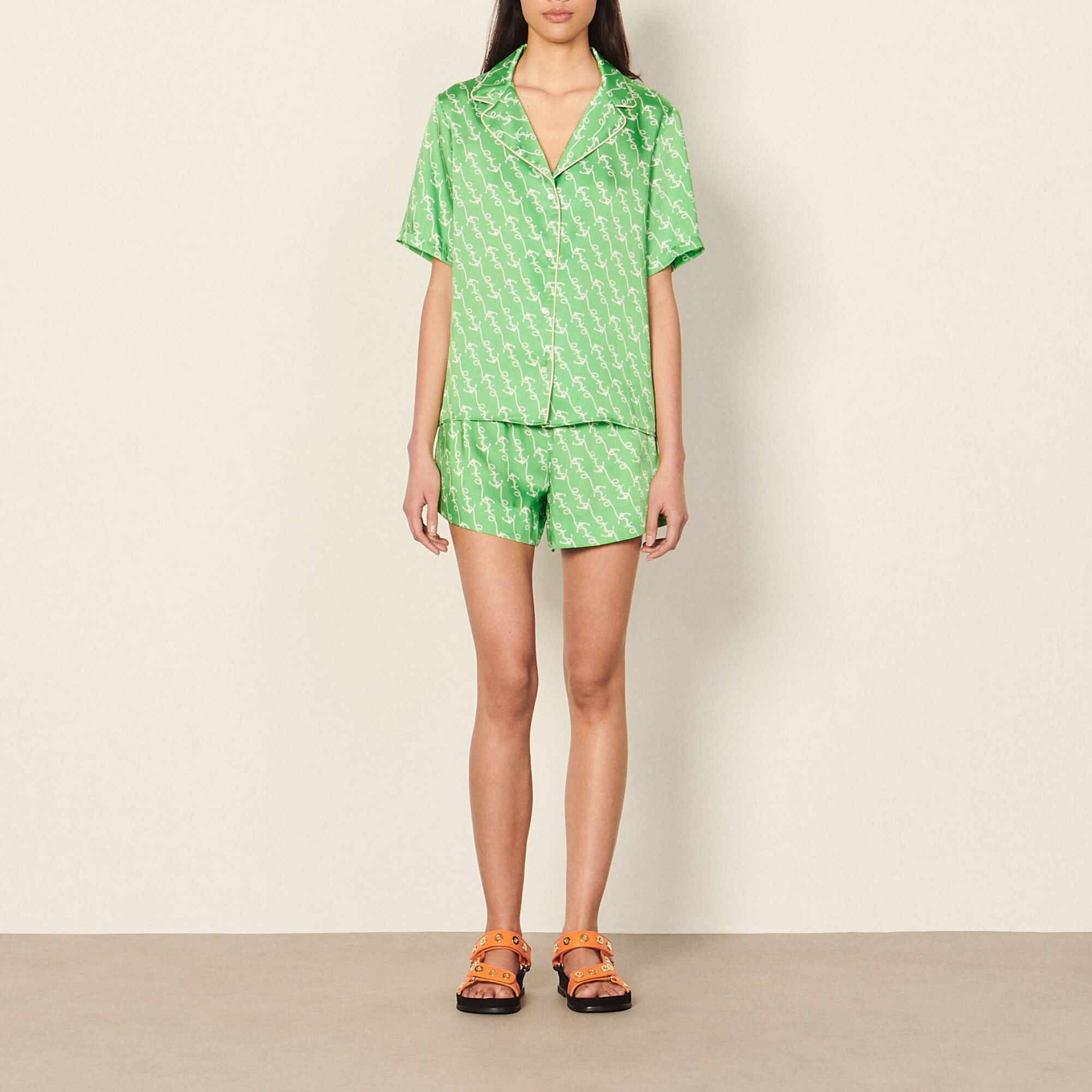 Short estampado