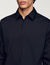 Camisa ajustada de algodón stretch