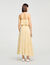 Vestido largo con volantes