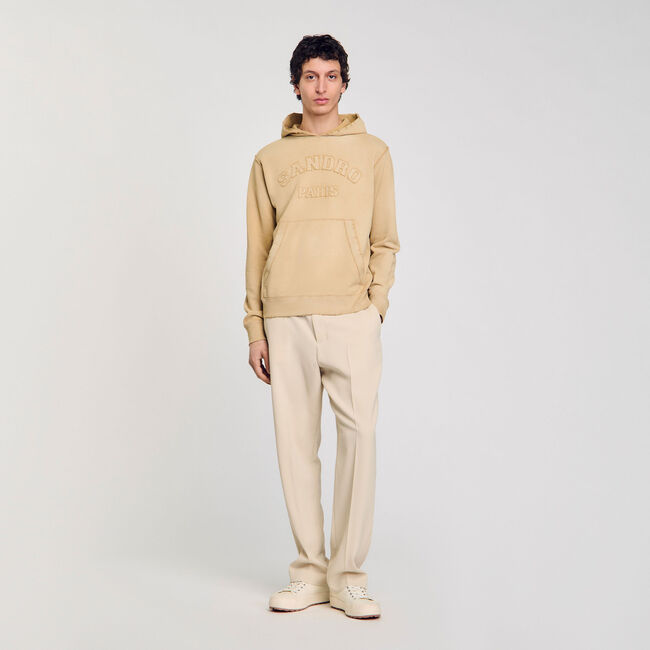 Sudadera con parche