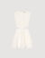 Vestido corto con recortes