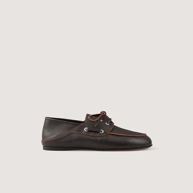Mocasines de cuero