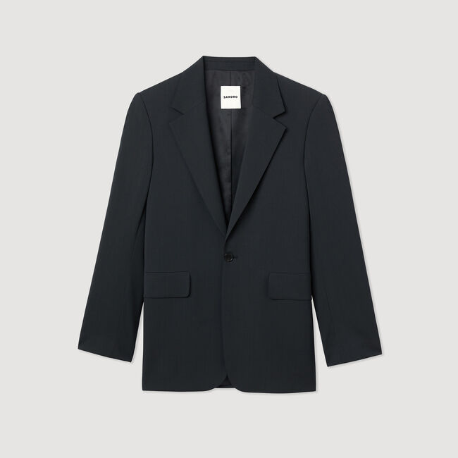 Chaqueta de traje ancha