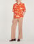Camisa con estampado floral