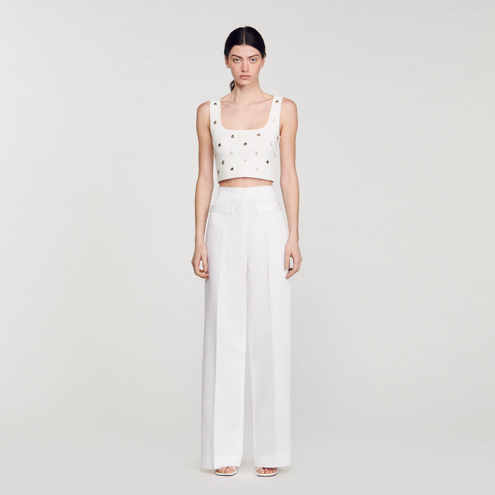 Pantalon femme sandro on sale