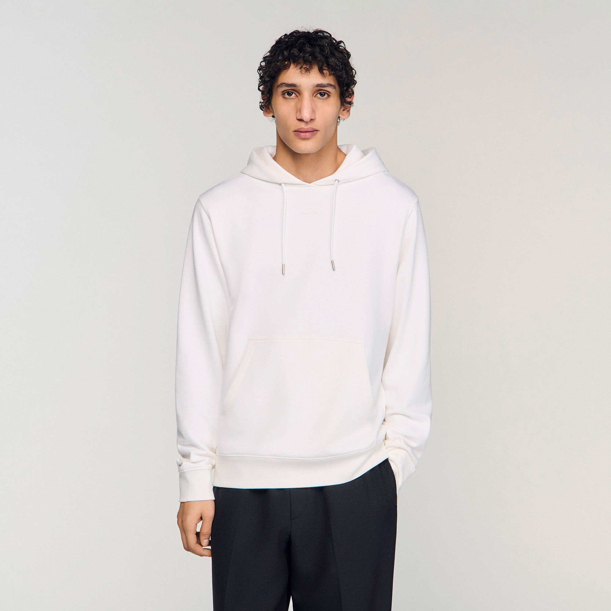 Sudadera con capucha y logo