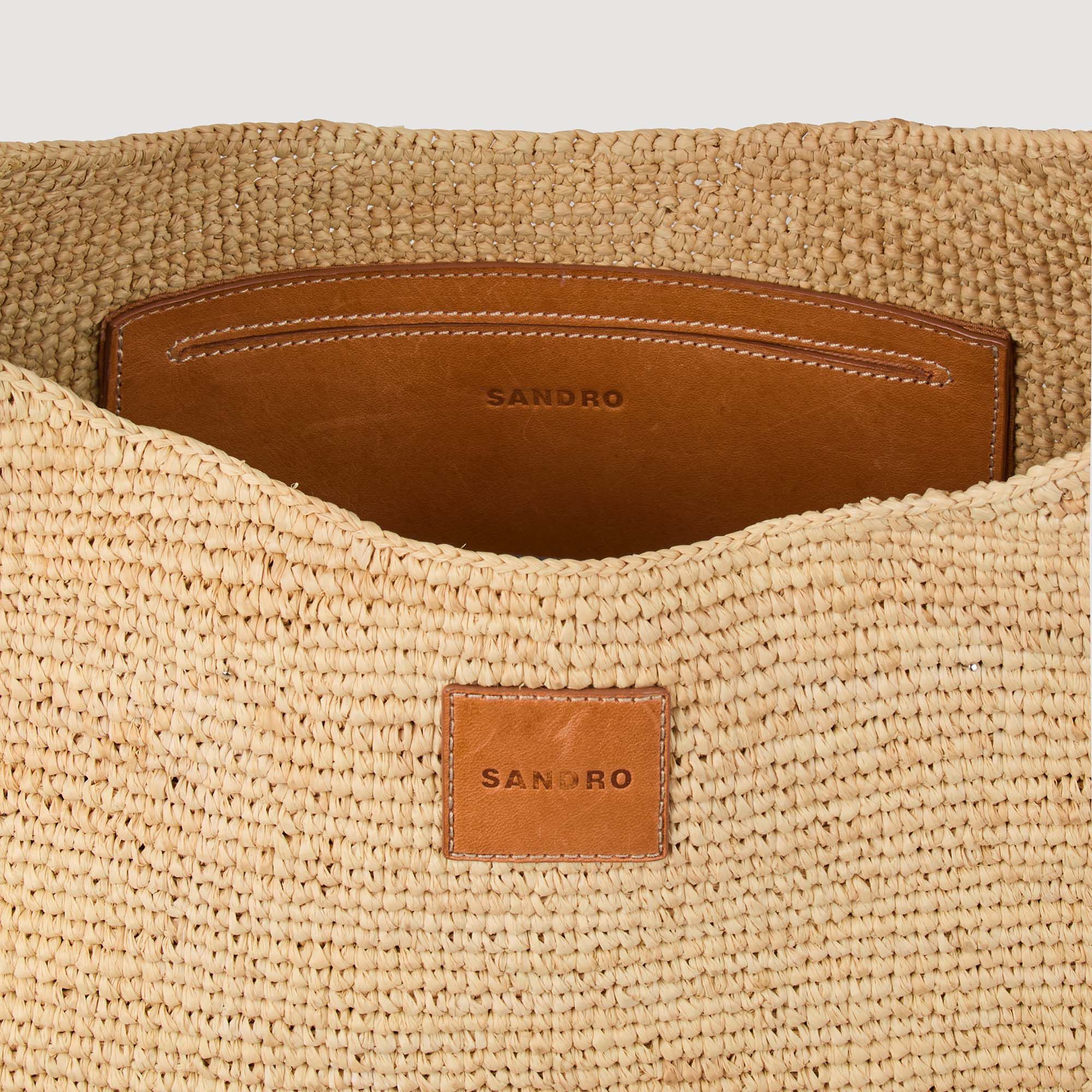 Bolso de rafia