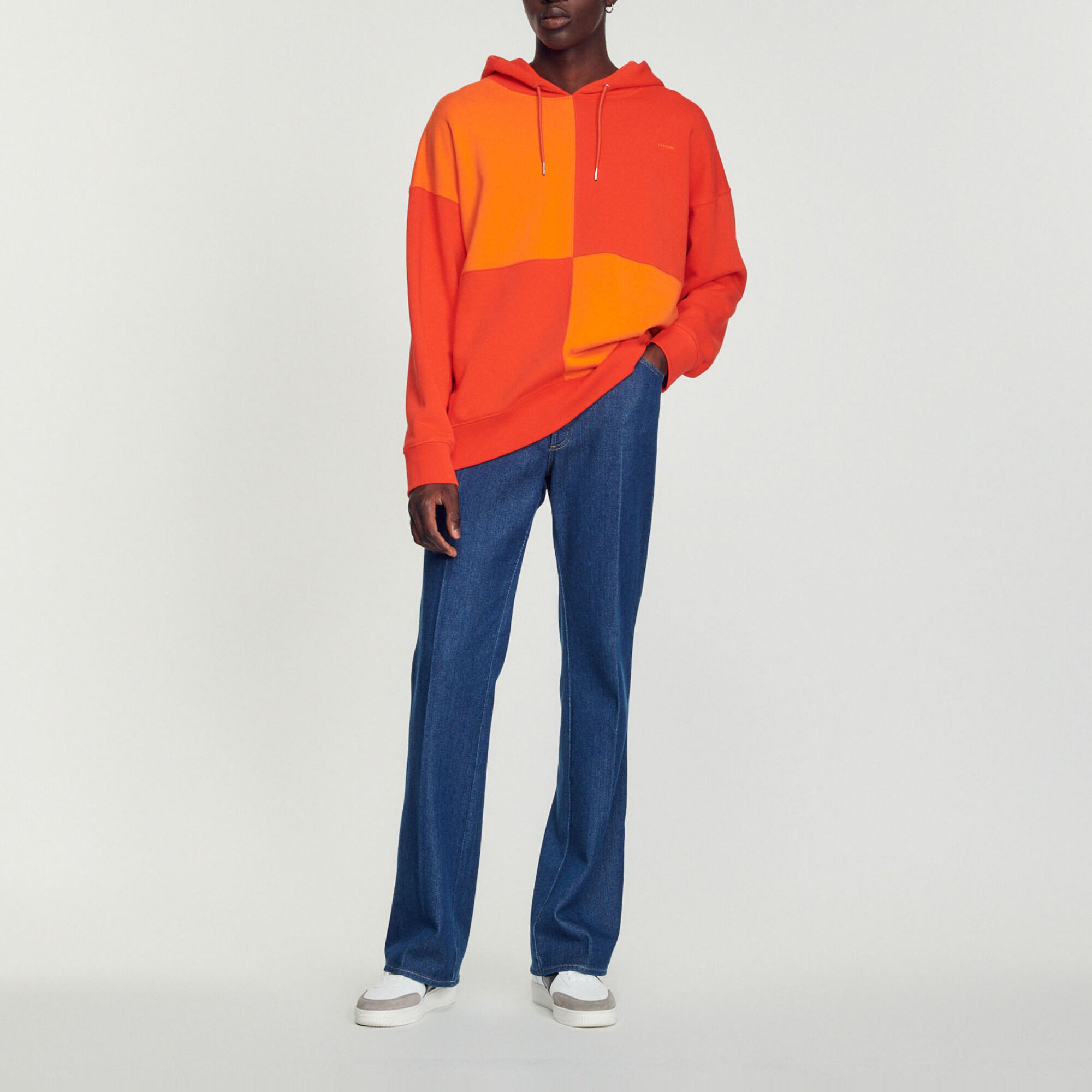 Sudadera oversize de muletón