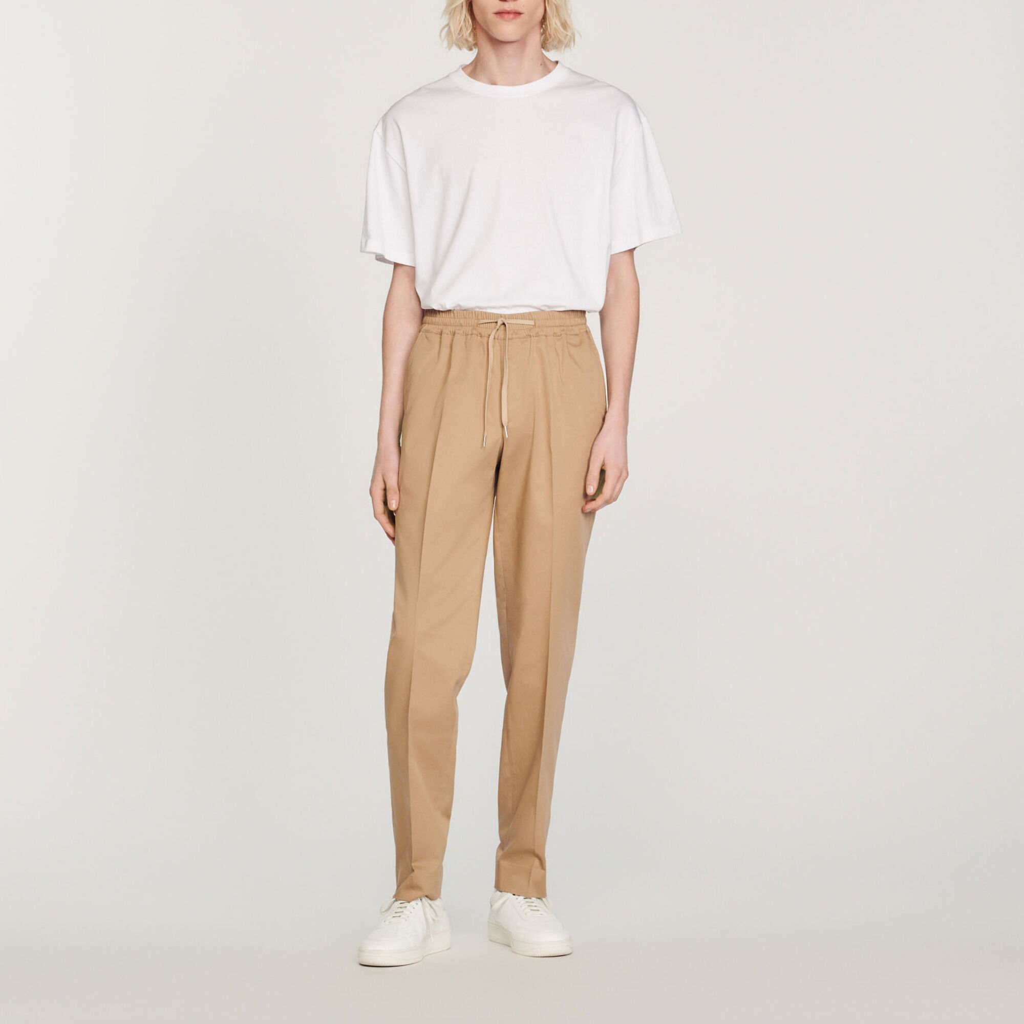 Pantal&oacute;n recto el&aacute;stico - Hombre | Sandro