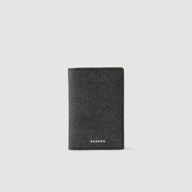 Cartera de cuero reconstituido