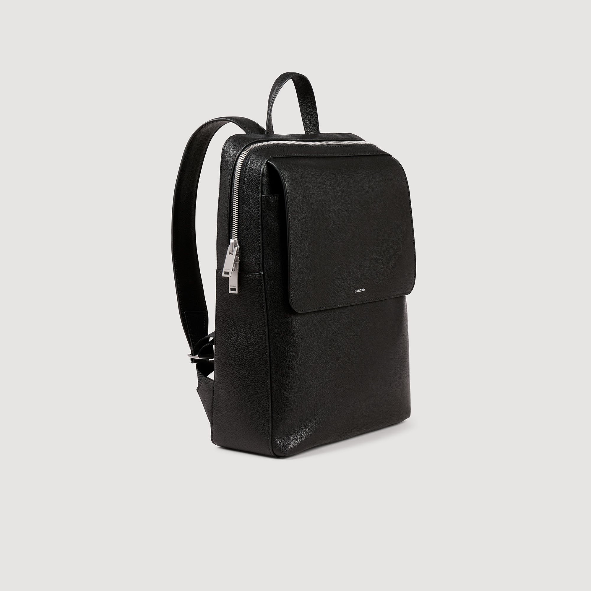 Mochila de cuero reciclado