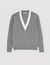 Jersey con cuello de pico