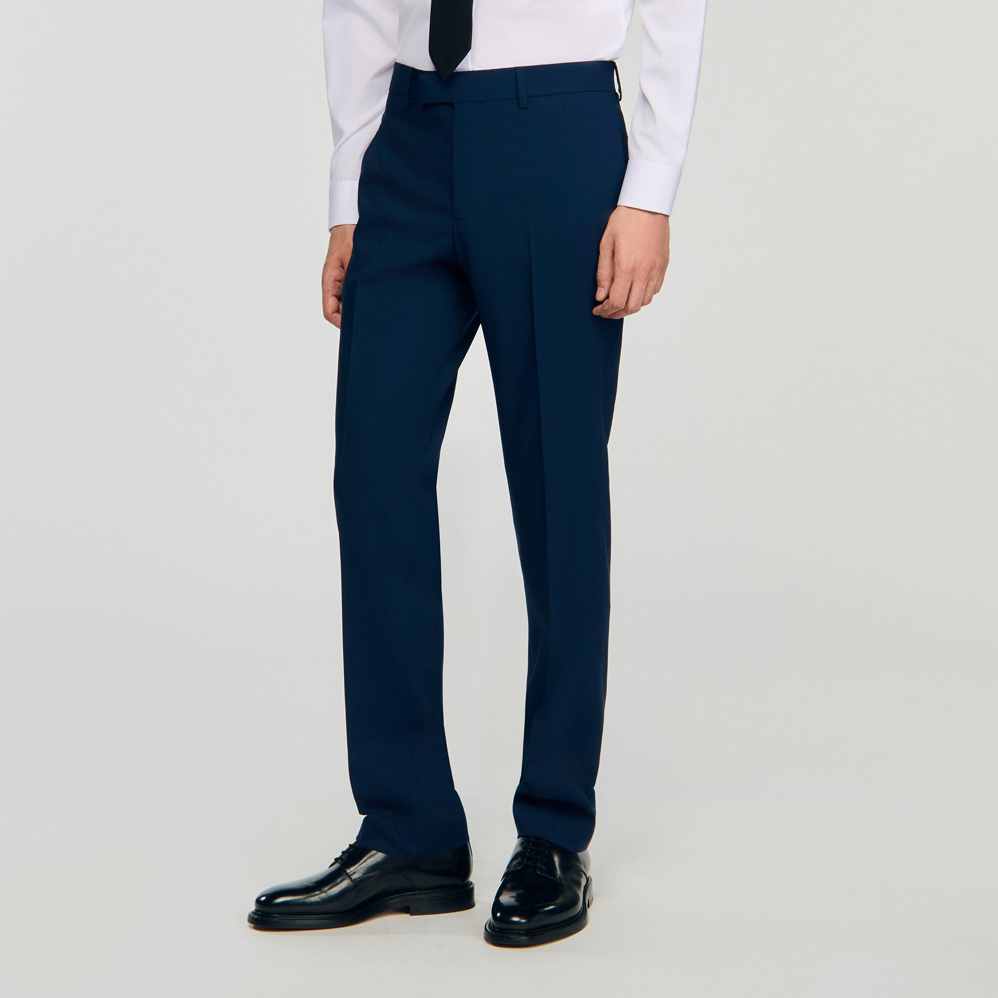 Pantalón de traje de lana