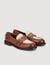 Mocasines de cuero brillante