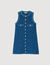 Vestido corto trapecio de tweed