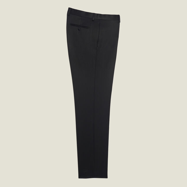 Pantalón de esmoquin de grain de poudre