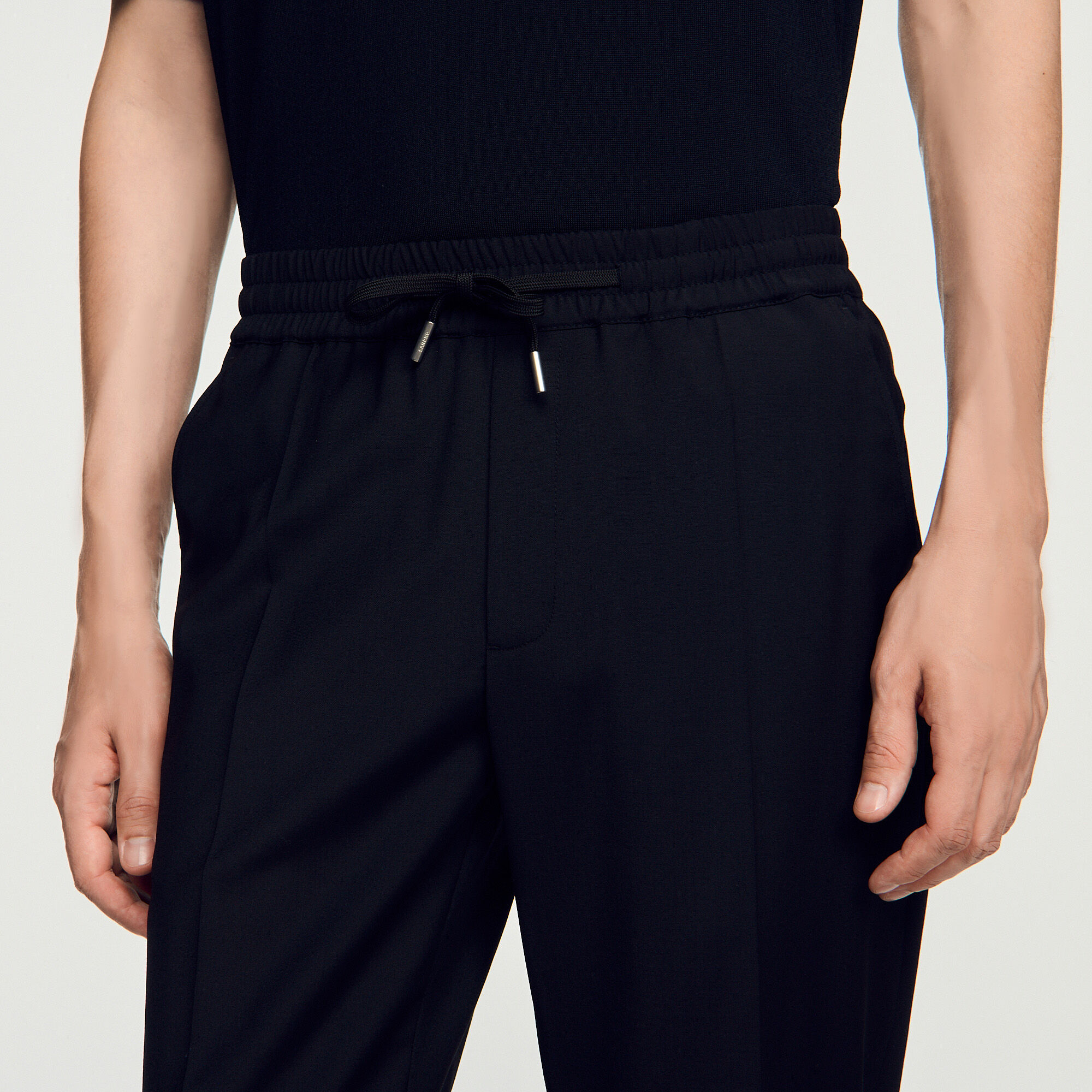 Pantal&oacute;n recto el&aacute;stico - Hombre | Sandro