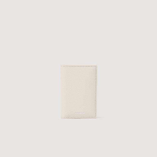 Cartera de cuero reconstituido