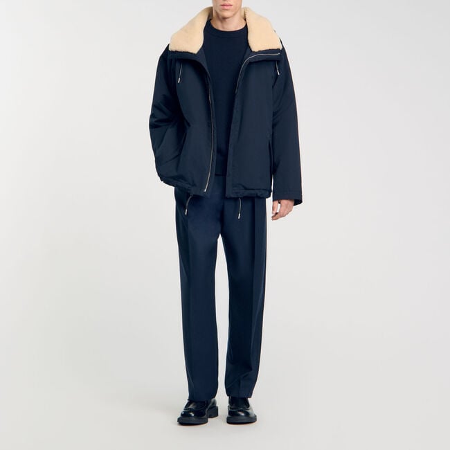 Parka acolchada de algodón