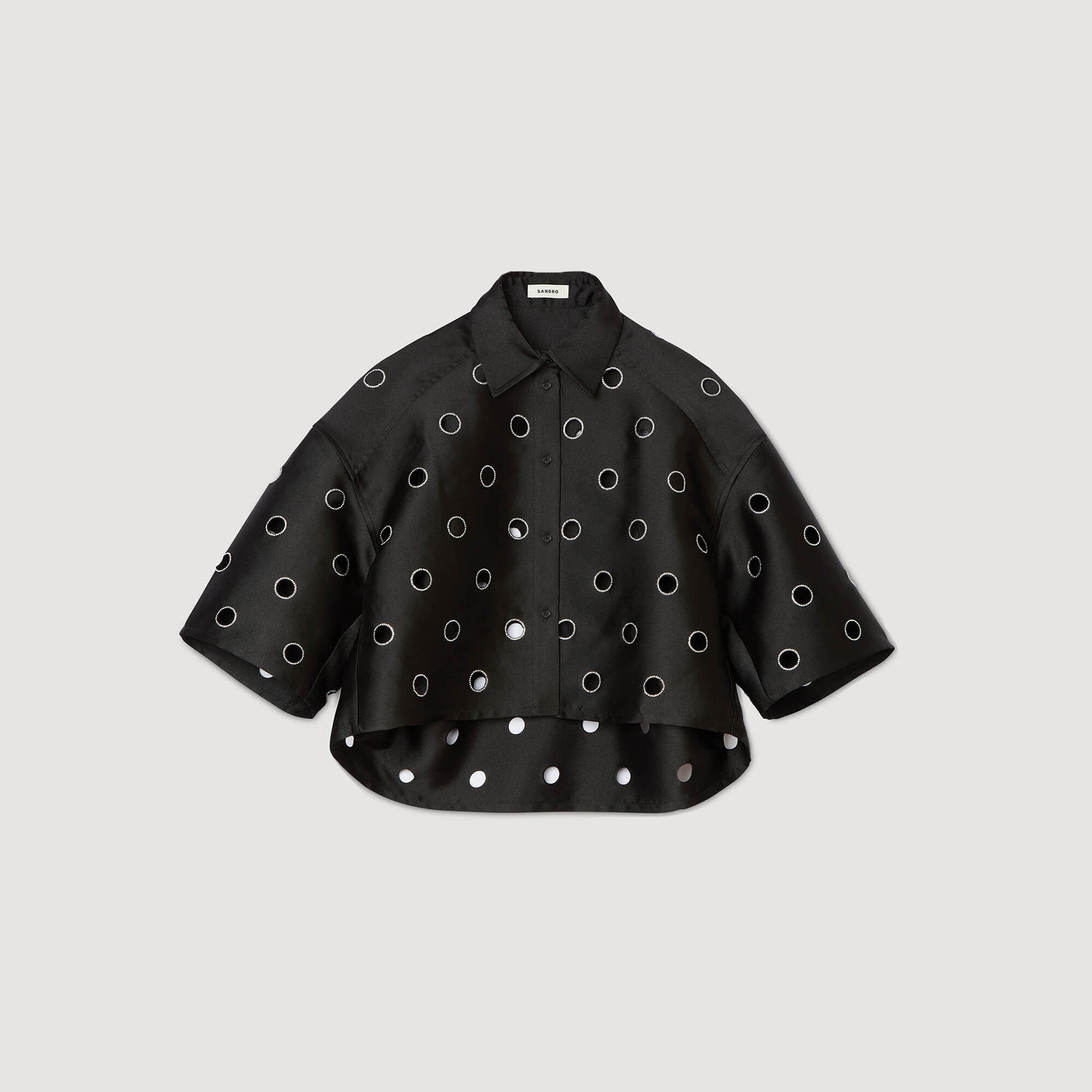 Camisa con strass