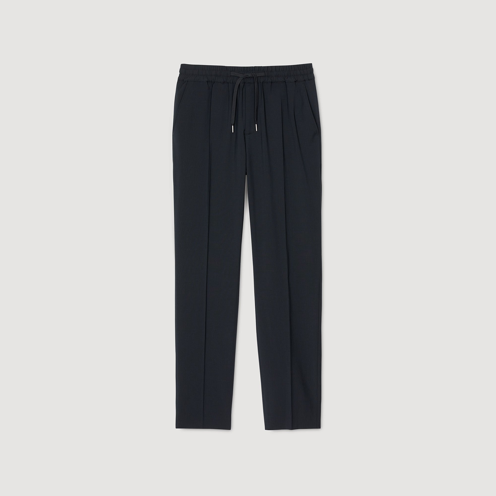 Pantalón recto elástico