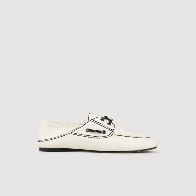 Mocasines náuticos de cuero