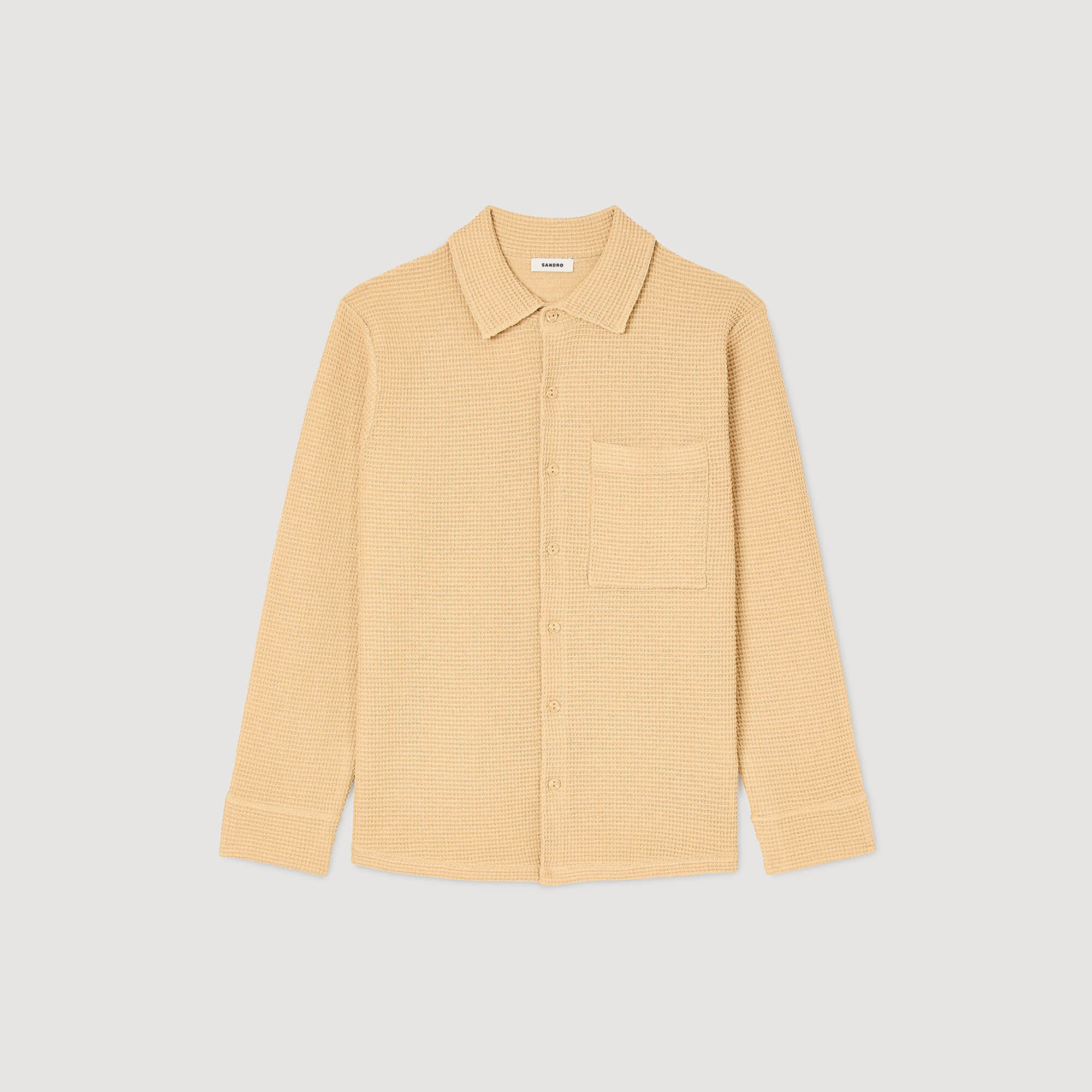 Camisa oversize de punto