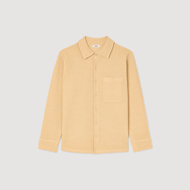 Camisa oversize de punto