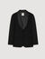 Chaqueta de lana con cuello chal