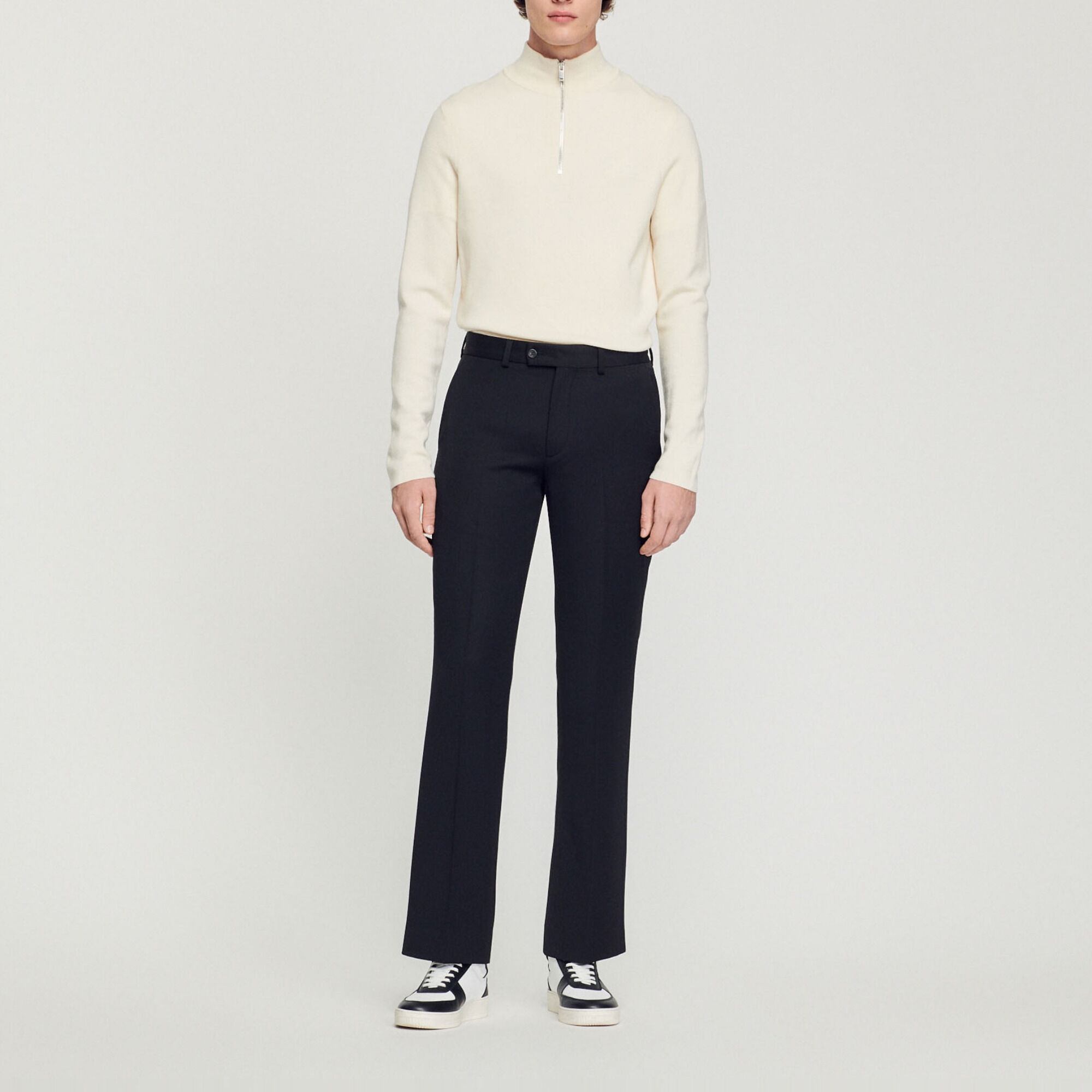 Pantalón de traje de corte ancho
