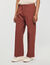Pantalón ancho de algodón elástico