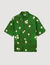 Camisa con estampado de flor
