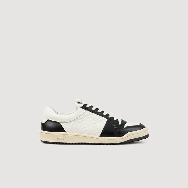 Deportivas bajas de cuero