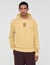 Sudadera con parche de cuero
