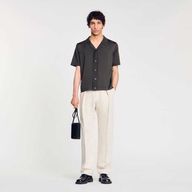 Camisa de manga corta