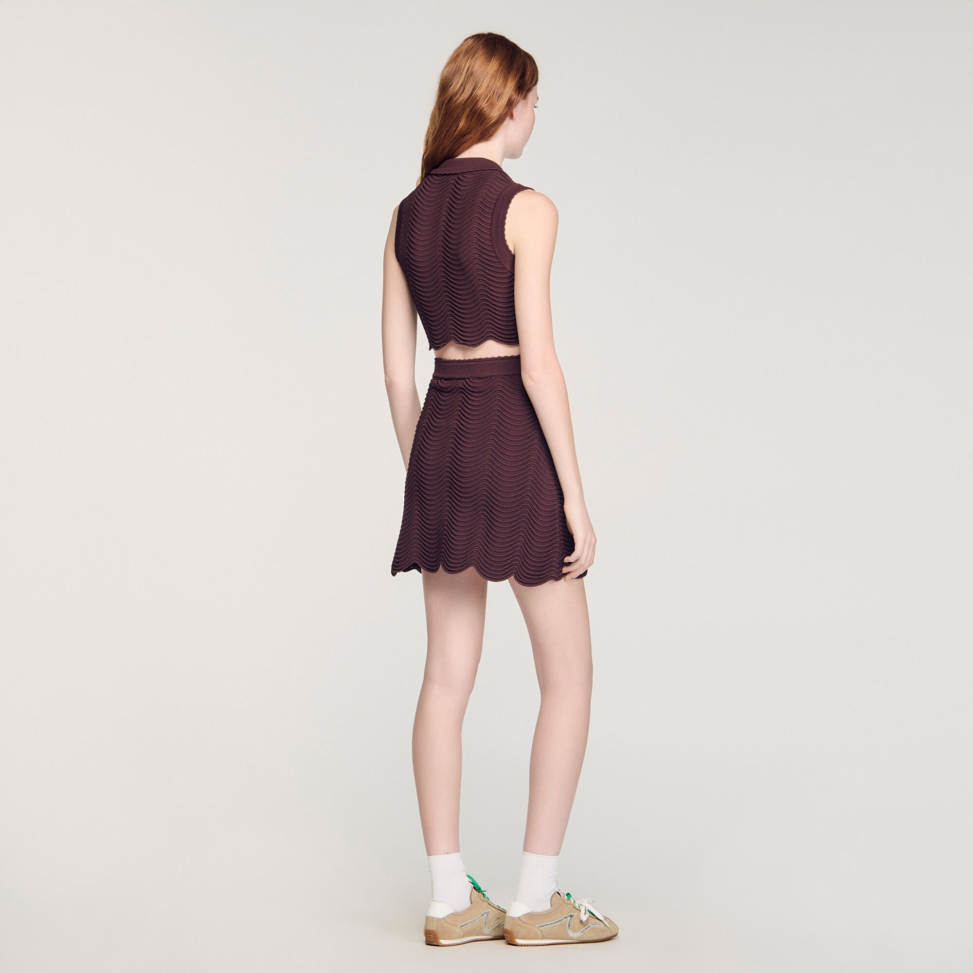 Top corto de punto de fantas&iacute;a