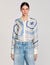 Camisa de seda con espirales