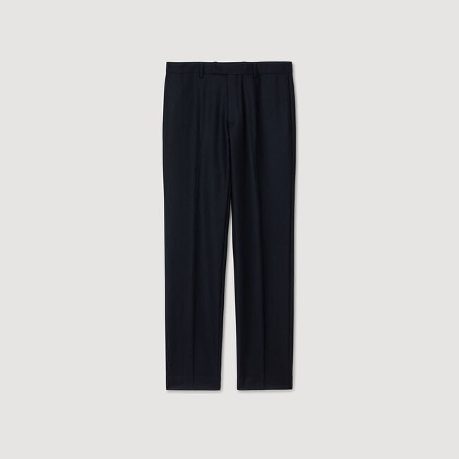 Pantalón de traje de lana