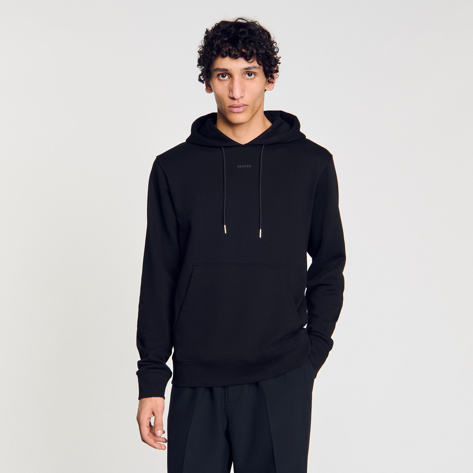 Sudadera con capucha y logo