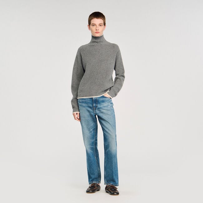 Jersey de cuello alto
