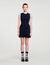 Vestido corto de punto 2 en 1