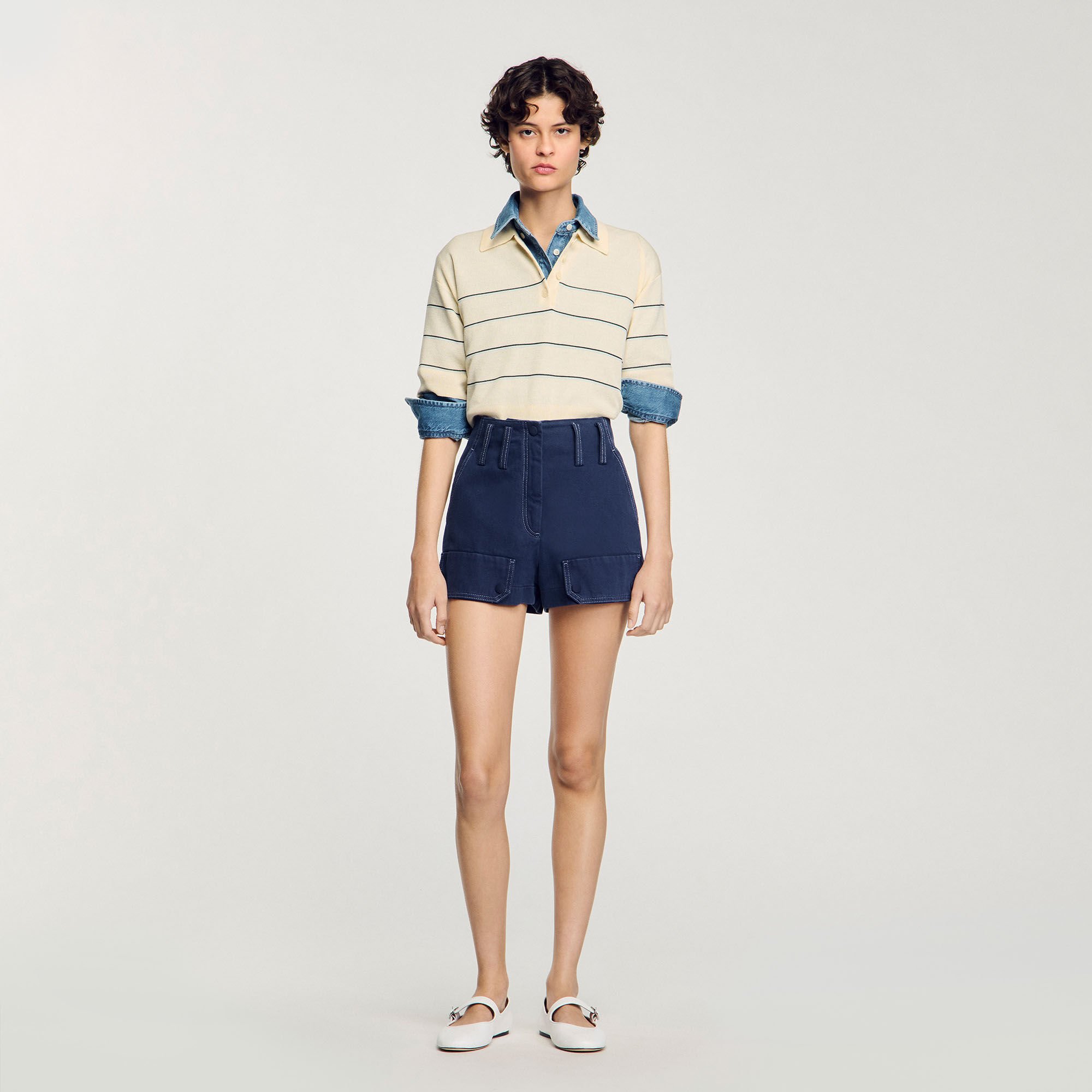 Pantalón corto cargo